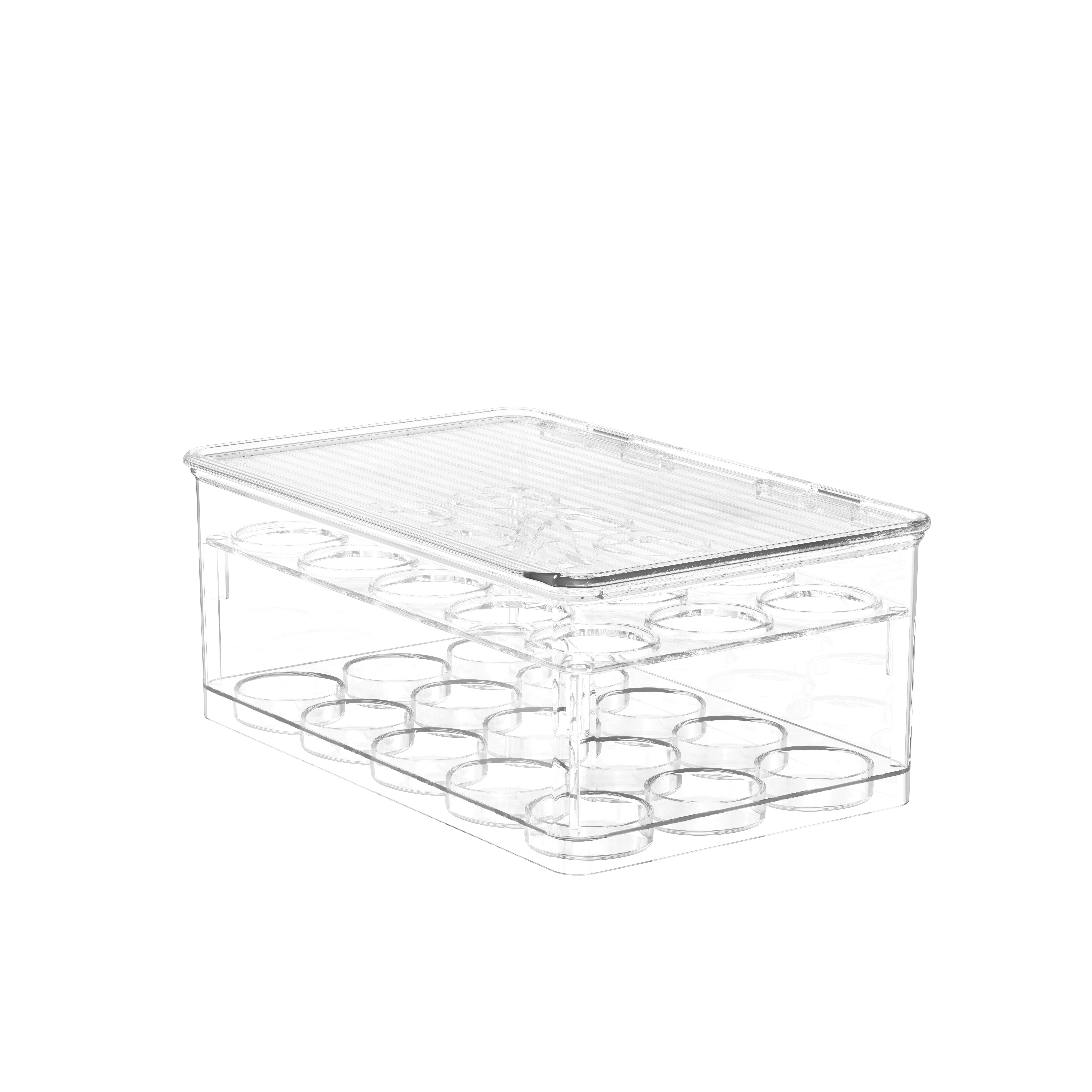 İstiflenebilir kahve torbası standı